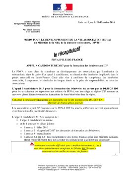 FDVA IDF AC 2017 le r&eacute;cap