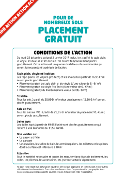 placement gratuit