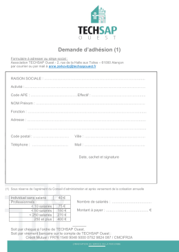 Demande d`adh&eacute;sion (1)