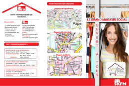 le grand magasin social - Skfm