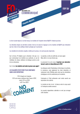 communiqu&eacute;