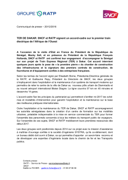 Télécharger le communiqué de presse SNCF / RATP