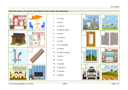 La maison - Teachit Languages