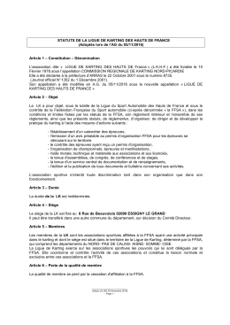 Statuts LK adopt&eacute;s en AG du 05-11-2016