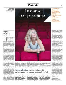 1223 Sophie Galitzine. Je danserai pour toi.