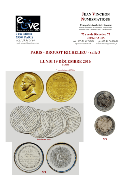 T&eacute;l&eacute;charger le catalogue de la vente en PDF (2mo)