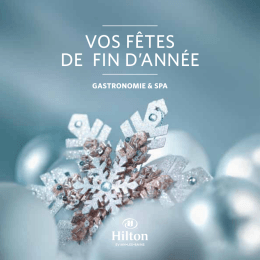 vos F&Ecirc;TEs DE Fin D`Ann&eacute;E