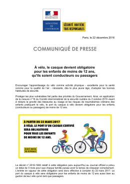 communiqué de presse - Moto-Net