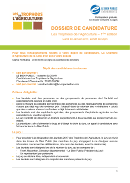 t&eacute;l&eacute;charger le dossier de candidature