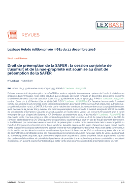 Droit rural