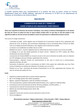 recrute - Gest`eau