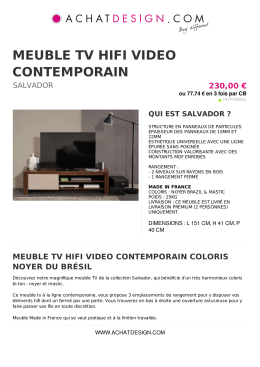 meuble tv hifi video contemporain