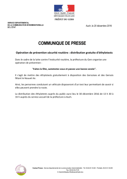 Faites la f&ecirc;te, autotestez vous et passez une bonne ann&eacute;e