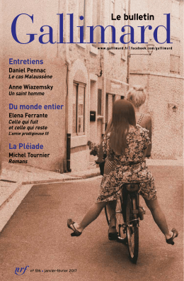 T&eacute;l&eacute;charger le Bulletin Gallimard
