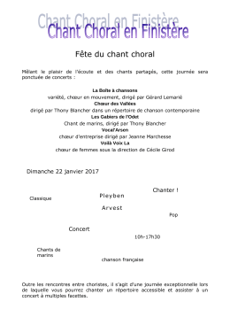 Pièce jointe - Chant Choral en Finistère
