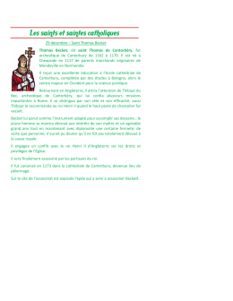 Les saints et saintes catholiques