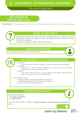 Mécanisme de protection civile - europe-direct-pau