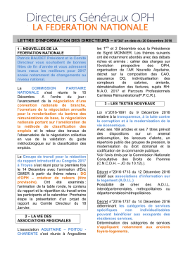 Lettre 347 du 20 Decembre 2016