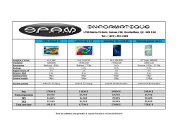 Tablettes Android - SPAM Informatique