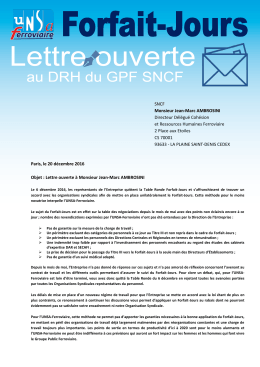 T&eacute;l&eacute;charger La Lettre - UNSA