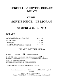 cdsmr du lot - Saint