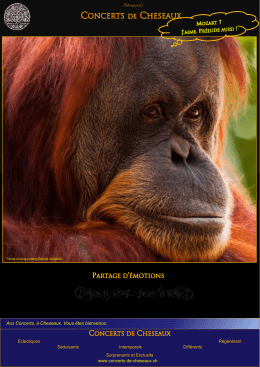 Aux Concerts, &agrave; Cheseaux. Vous &ecirc;tes bienvenus.