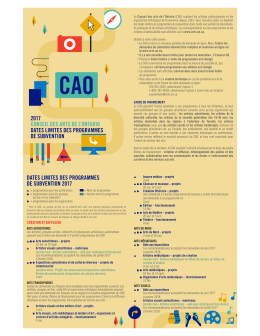 Télécharger - Conseil des arts de l`Ontario
