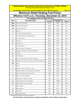 Heating Oil Fuel - December 22, 2016