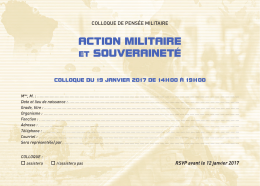 action militaire et souveraineté