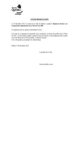 Avis de promulgation du 21 d&eacute;cembre 2016 (PDF