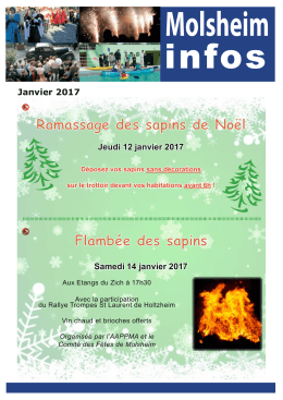 Molsheim infos janvier 2017