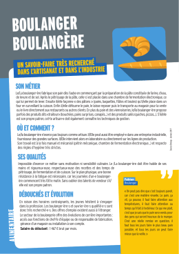 boulanger boulangère