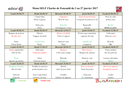 menu SELF - 1030 - janvier 2017 .xlsx