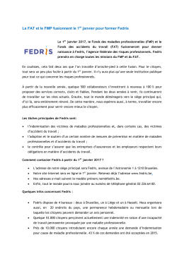 communiqu&eacute; de presse