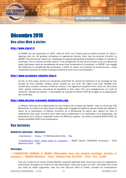 D&eacute;cembre 2016