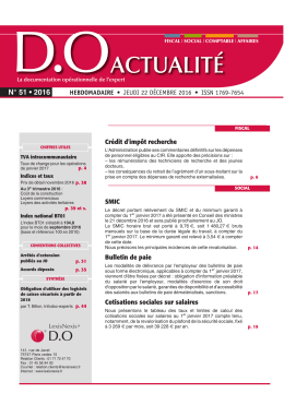 N&deg; 51 &bull; 2016
