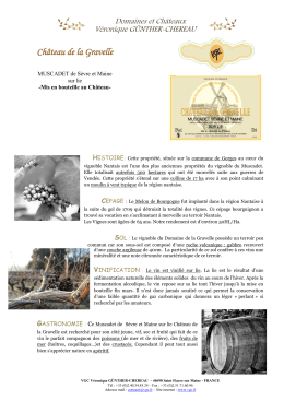 Voir la fiche technique - Château du Coing de Saint Fiacre
