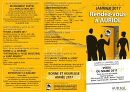 RDV Janvier 2017