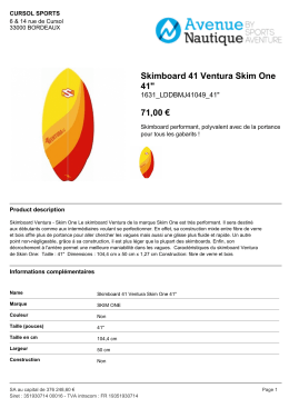 Skimboard 41 Ventura Skim One 41" 71,00