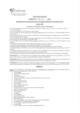 Arrêté n°5829/2016