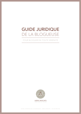 guide juridique - Vie de Miettes