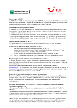 FAQ - TUI