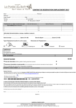 Contrat Location emplacement