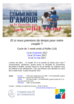 L`amour est dans - Les rendez