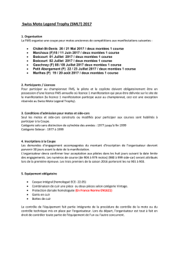 Swiss Moto Legend Trophy (SMLT) 2017