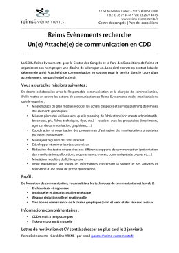 Téléchargez l`annonce officielle