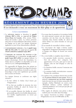 24Heures - Picorchamps