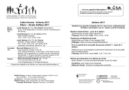 Morat - Education familiale