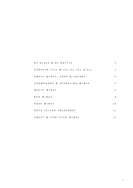 WINE LIST - ruyadubai.com