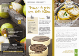Menu cantine